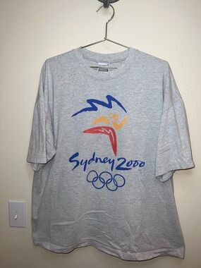Vintage Sydney 2000 Olympics Graphic T Shirt Bonds XXL Official Licensed Tee